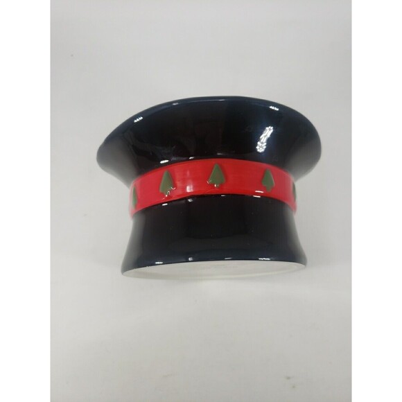 Harry and David Top Hat Candy Dish Bowl 2007 Trinket Christmas Frosty Snowman - Picture 13 of 13